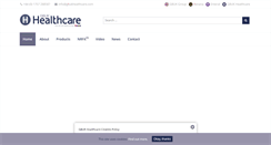 Desktop Screenshot of gbukhealthcare.com